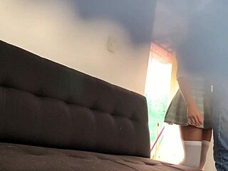 Miranda skips class to bang neighbor