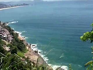 We went hiking, got horny, and ended up banging in the woods, damn!