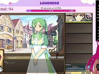 Vtuber Lewdneko Plays Evenicle Game With Hentai Creampie Scenes