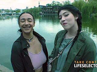 Overwhelmed Picking Up Chubby American Tourist for Wild Ride