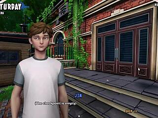 Officer Vinny Feels Intense Pleasure from Handjob and Blowjob at Work