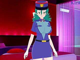 护士乔伊和警官詹妮宝可梦Hentai激烈性爱