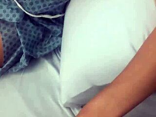 I experience public sex in hospital with masturbation and handjob