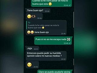 Neighbor shows lingerie and bends over for doggystyle