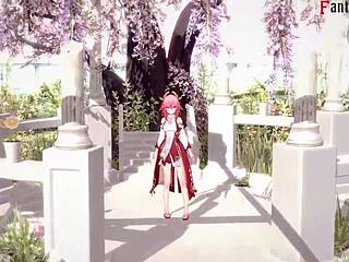 Yae Miko's seductive POV promo for Genshin Impact fans