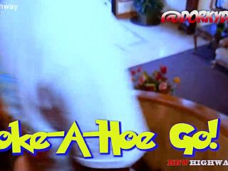 yo, chubby kiki kream gets banged by big dick nerd