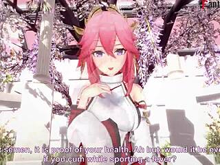 Yae Miko's seductive POV promo for Genshin Impact fans