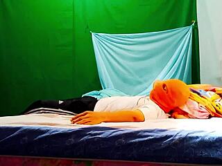 Skinny Lady Dances Seductively In Bed For Teacher! Classmate Fucks Hers Slowly!