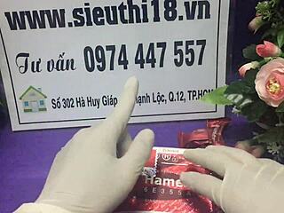 I’m showing off Vietnamese candy that keeps guys hard for days