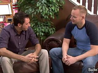 Hottie Gays Fucking And Cumming With Big Cock Blowjob