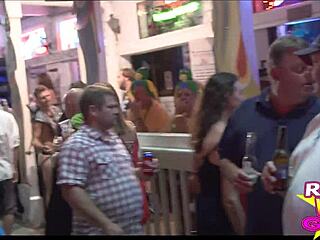 Fantasy Fest Sluts Flash Nude on Public Streets