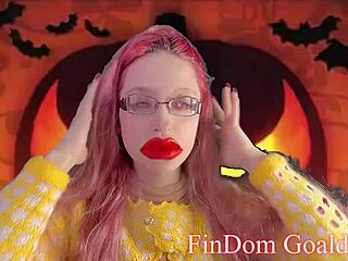 Bold Halloween Fantasy of Femdom Gelding Penectomy