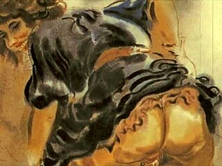 古董卡通复古淫荡艺术