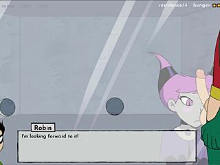 18Titans Episode 13: Raven Gives Handjob To Big Black Cock!