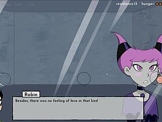 18Titans Episode 13: Raven Gives Handjob To Big Black Cock!