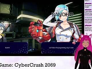 Vtuber Lewdneko Plays Cybercrush 2069 Part 1