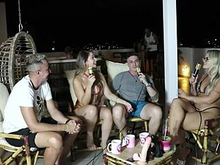 i can't believe the wild swinger action with elo cardone and victor mustang