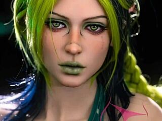 i fucked my jolyne sex doll so hard, shes my milf anime babe