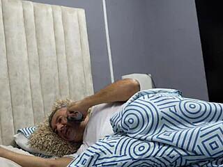 Horny Colombian nurse handles my cock with tight wet pussy