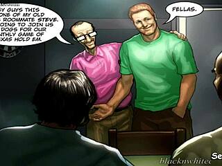 Poker game scandal: husband catches friends gangbanging wife in wild scene