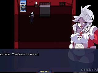 Spunkstock Music Festival - Babe With Silver Hair Has Sex In Anime Cosplay Hentai Sex Game - Part 4