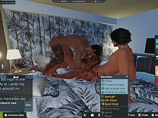 Mercedes Caught Licking Boss's Shaved Pussy, Hubby Joins In