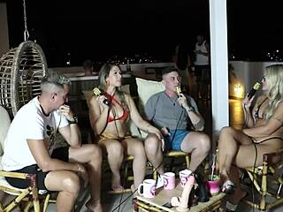 i can't believe the wild swinger action with elo cardone and victor mustang