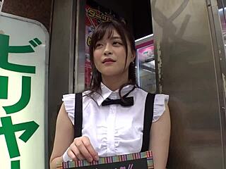 Stunning Japanese Beauty Rides Cowgirl and Gets Pounded Doggy Style in Hardcore Homemade Clip