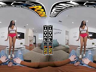 Yo, horny black stepmom Lia Lovely shows off her big ass in virtual lesson.