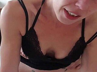 Hot Milf Lingerie Oral Pleasure