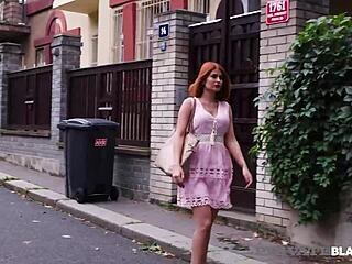 Private Black - Redhead Gia Tvoricceli handles triple DP action