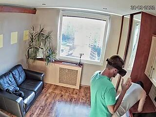 Gay anal sex with a big dick in this video.