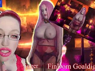 Goddess dominates with a JOI video and a financial twist.