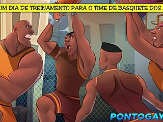 Wow! Basketball Stars Fuck In Locker Room!