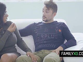 Lucky Stud Bangs Busty Latina Girlfriend and Her Stepsister Sheyla Kayla