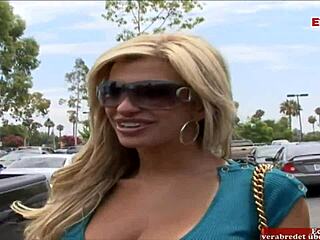 dude, picked up this blonde milf with huge tits for sex!