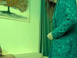 Seamstress Sucks Client's Monster Cock for Cum in Mouth