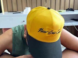 Big dick Brazilian gets deepthroat and ass fucking from amateur couple