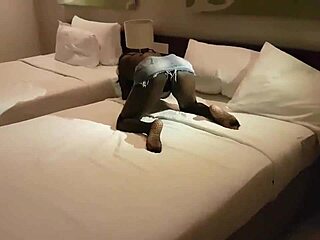 Sarah Michel Sucks Huge Black Dick Then Doggy Style Fuck!