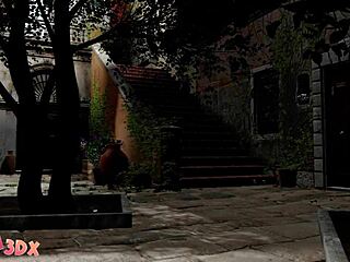 Futa3dx: Big Tittied Brunette Futa Spies On Blonde And Fucks Her Hard