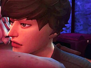 Sims 4 game gets wild with tons of cum