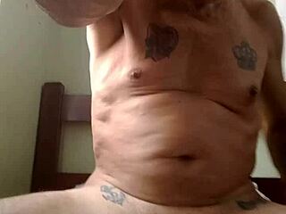 man engaging in intimate activity