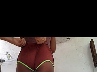 Married man meets sultry Latina in the market and gets a taste of her pussy