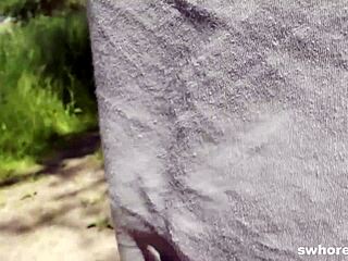 Cheap street slut turns nasty for quick cash