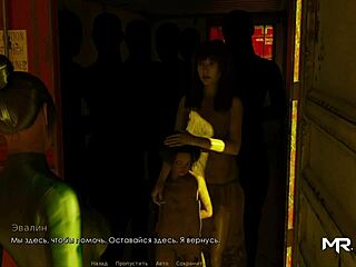 riding cowgirl after blowjob in the woods