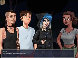 summertime saga episode 67 with amateur cartoon game scenes