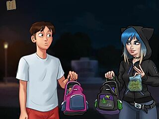 summertime saga episode 67 with amateur cartoon game scenes