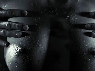 sensual couple reignites love with close-up action in wild jungle