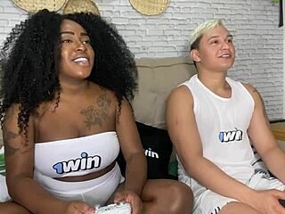 My Naughty Neighbor Lost The Bet And Paid With Her Pussy, Feeling So Excited As She Rode Bareback On My Dick