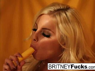 Dude, check this sexy blonde retro tease solo! 😍